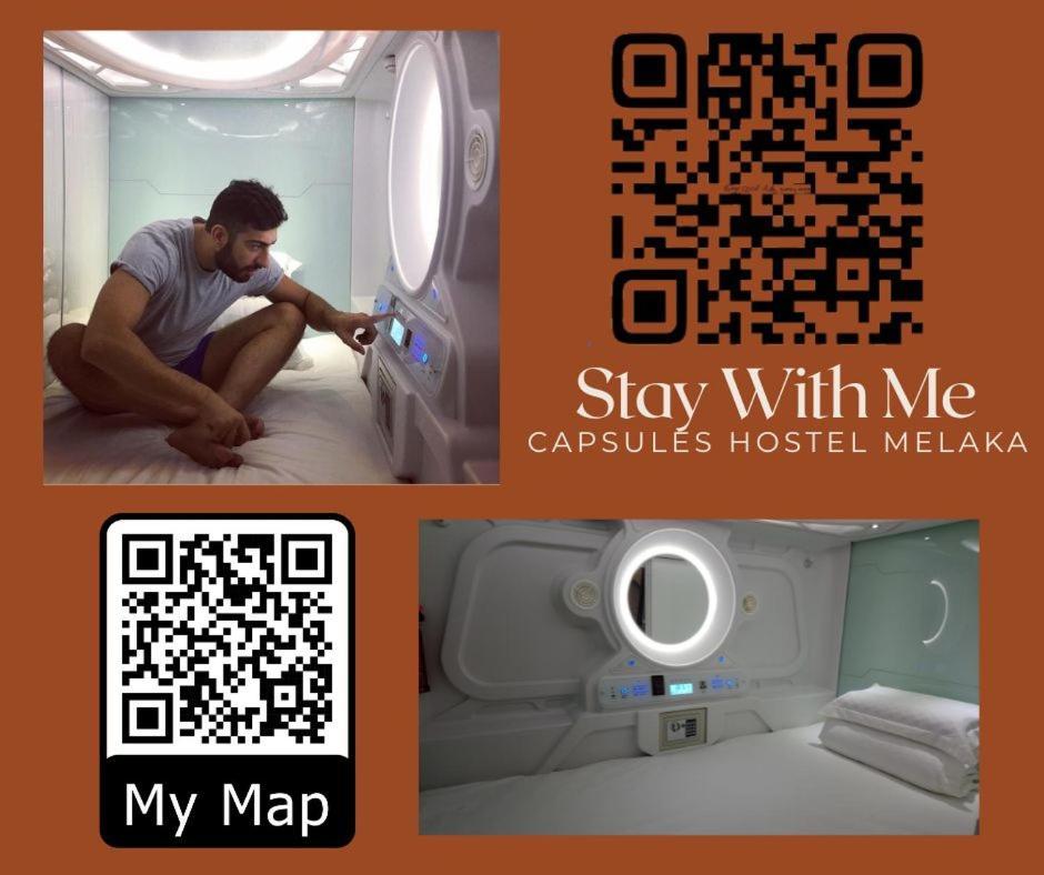 Stay With Me Capsules Hostel Малакка Экстерьер фото